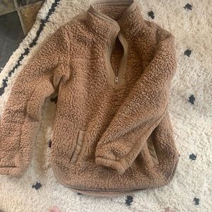 SOLD OUT Abercrombie and Fitch carmel color fleece